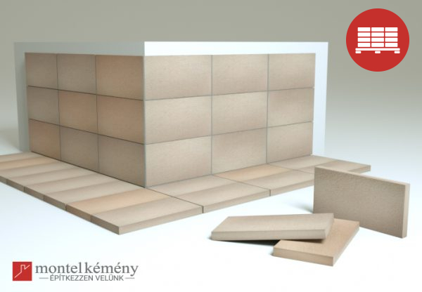 Refrasil samott tégla (P20) – 250×123×20 mm – Komplett raklap (958 db) - Image 2